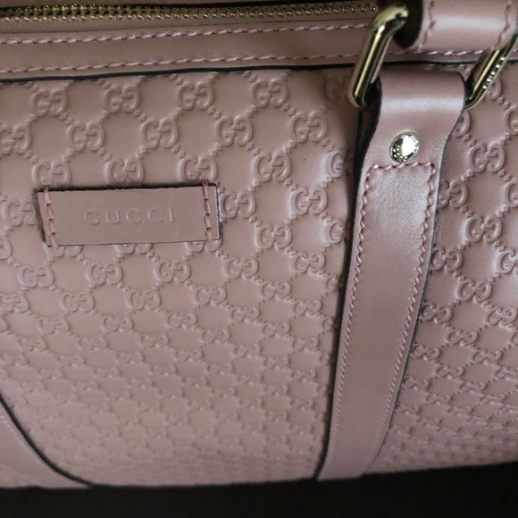 GUCCI BOSTON MICROGUCCISSIMA BAG - Picture 10 of 12